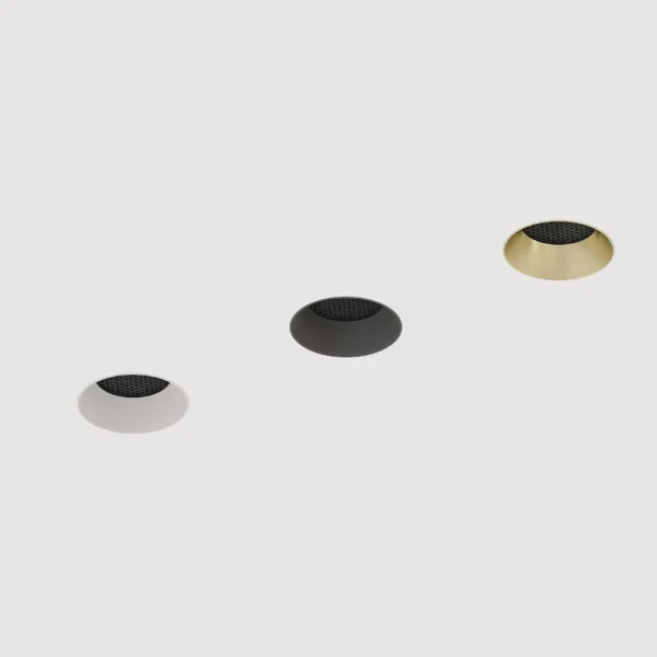 Монтажный комплект INTER,безрамочного светильника белый/черный.