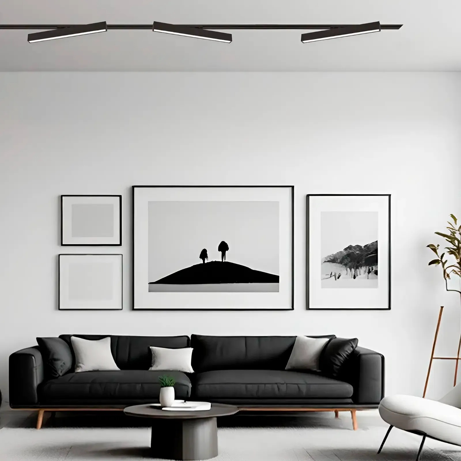 24003_3_3b90122a07 Трековый однофазный светильник Опал, 4000K, 340-608мм, 540-2700LM — изображение 1