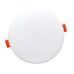 Светильник светодиодный с регулируемым креплением, Серия Moon (Круг или Квадрат), IP20, алюминий, белый. Посадочное отв. 60-85мм. Угол рассеивания:  180°