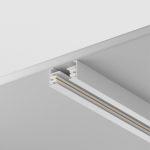 Шинопровод однофазный алюминиевый, П-образный, черный. 35*20мм, IP20.